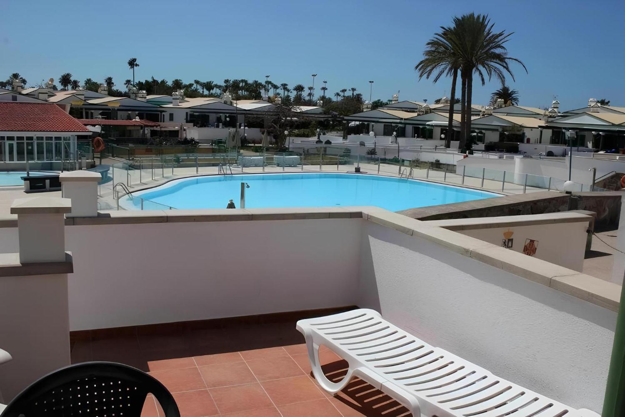 Bungalow En Complejo Tranquilo En Maspalomas Маспаломас Экстерьер фото